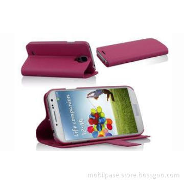 Extra Slim Cell Phone Leather Case with Sleep Function , Sa